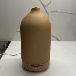 Saje Natural Wellness Ultrasonic Diffuer in Wood/Beige Color